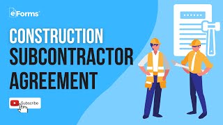 Explaining a Construction Subcontractor Agreement [upl. by Stokes]