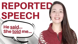 REPORTED SPEECH  INDIRECT SPEECH  DIRECT SPEECH  statements questions commands [upl. by Eeima]