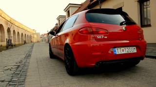 Alfa Romeo 147 19 JTDm 16v Chip 185hp [upl. by Hesther489]