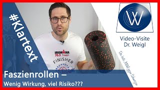 Faszientraining Gefahren amp Fehler beim Training mit Faszienrolle Blackroll amp Faszienball Rücken [upl. by Eet]