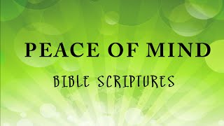 Peace Of Mind Audio Bible Scriptures to Harp [upl. by Tormoria]