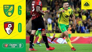 HIGHLIGHTS  Norwich City 60 AFC Bournemouth [upl. by Nerin]