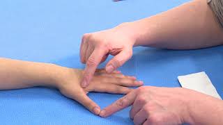 Hand examination Radial nerve [upl. by Sternick]