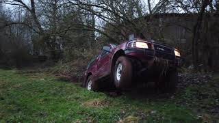 Opel Frontera Sport offroad  HD trench [upl. by Retloc]