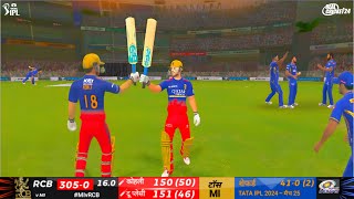 New Record By RCB😱 MI vs RCB  RCPLIPL 2024  HIGHLIGHTS RC24 [upl. by Eilrahs641]