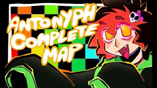 Antonymph  COMPLETE MAP [upl. by Roselba274]