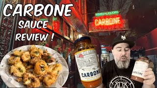 Sauce review CARBONE TOMATO SAUCE  MY FRIED CALAMARI RECIPE [upl. by Nairbo]