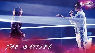 The Battles Mikayla Jade v Sheldon Riley Diamonds  The Voice Australia 2018 [upl. by Ynnos]