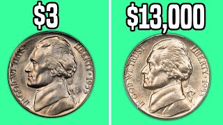 10 Nickel Coins That are Super Rare  Valuable Jefferson Nickels [upl. by Enaenaj]