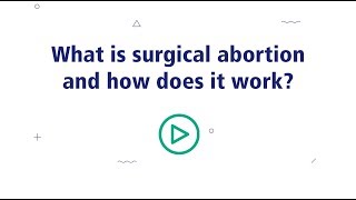 How does surgical abortion work [upl. by Feil]