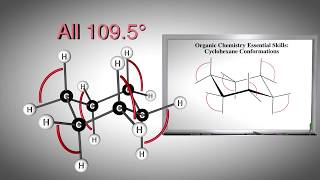 Chair Conformations Cyclohexane English [upl. by Jayson]