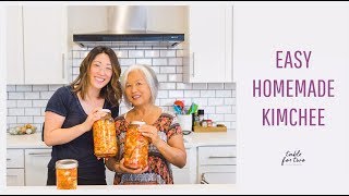 How to Make Homemade Kimchee [upl. by Nibroc]