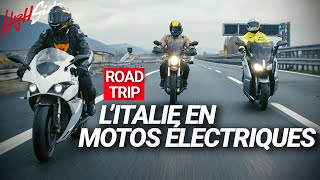 Roadtrip  LItalie en motos électriques [upl. by Atilehs843]