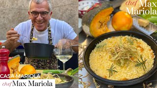 RISOTTO CON ZUCCA E PORRO ricetta facile e veloce di Chef Max Mariola [upl. by Carmelle160]