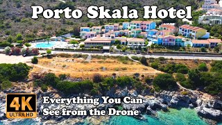 Hotel Porto Skala Village Kefalonia Cephalonia from Drone in 4K [upl. by Ab]