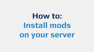 How to Install mods on your server [upl. by Lilybelle698]