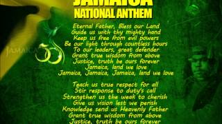 Jamaica National Anthem with Lyrics [upl. by Byrann825]