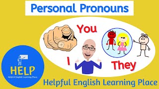 Personal Pronouns  ESL Grammar [upl. by Mayer50]