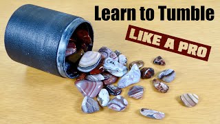 Rock Tumbling Tutorial for Rotary Tumblers and Ceramic Media [upl. by Hendren398]