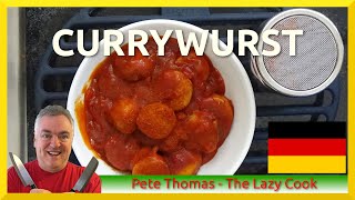 How to Make German Currywurst  Bratwurst in Curry Ketchup [upl. by Morven]