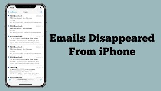 iPhone Emails Disappeared After iOS 18 Update Fixed [upl. by Gavrilla732]