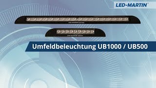 LEDMARTIN ® Umfeldbeleuchtung UBSerie [upl. by Hgielyak]