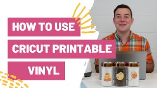 How To Use Cricut Printable Vinyl [upl. by Shandeigh]