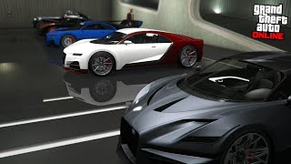 I bought every Bugatti in GTA Online Truffade Collection [upl. by Rengaw287]