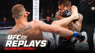 UFC 291 Highlights in SLOW MOTION [upl. by Araldo]