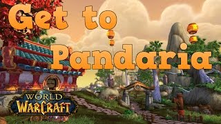 How to get to pandaria from Orgrimmar amp Stormwind [upl. by Nemra]