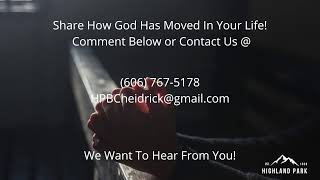 Highland Park Baptist Church Live Stream [upl. by Flanigan]