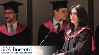 Commencement Speech 2012  FullTime MBA  SDA Bocconi [upl. by Farrel685]