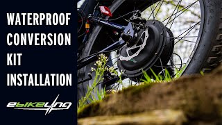 How to Install a Waterproof Rear eBikeling Conversion Kit [upl. by Jacie]