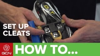 How To Set Up Cleats For Clipless Pedals [upl. by Accebar]