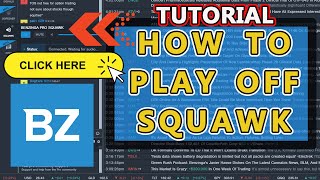 Benzinga Pro  How To Play Off The Squawk [upl. by Lamond]