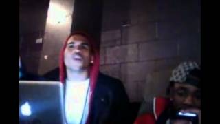 Chris Brown and Soulja Boy UStream Part 2 [upl. by Goetz]