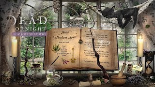 Herbal Magic Ambience 🧹🌿🌻✨  A Day of Herbal Spells amp Rituals  The Dead of Night Book of Shadows [upl. by Carpio]