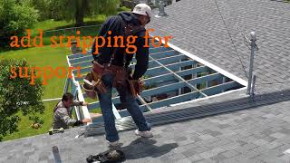 installing suntuf roofing [upl. by Engen]