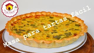 MASA para tartas SUPER FACIL [upl. by Aikemet964]