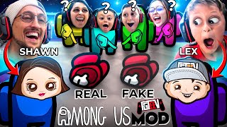 AMONG US but we Modded It FGTeeV vs Fake Bodies Meme Mod [upl. by Jaymee373]