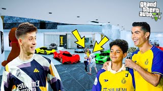 RONALDO JR ARDA GÜLERLE TANIŞIYOR  GTA 5 RONALDO JR HAYATI [upl. by Ilat]