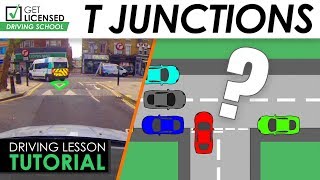 Basic T Junctions  Driving Tutorial  Updated 2024 [upl. by Animrac]