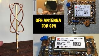 Build a QFH Antenna for GPS [upl. by Ynitsed]