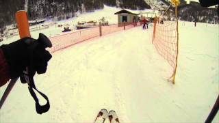 Beginner Skiing in Saas Fee [upl. by Schwartz]