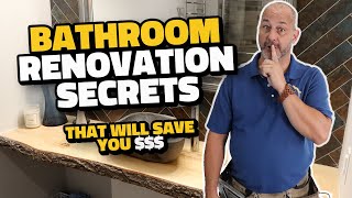 Bathroom Renovation Secrets to Success Without Breaking the Bank [upl. by Llij]