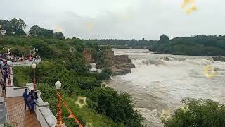 Chunchanakatte falls Cauvery river [upl. by Nahgam]