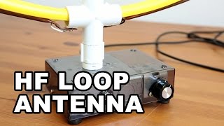 HF Indoor Loop Antenna DIY  Simple amp Easy to Build [upl. by Acinor]