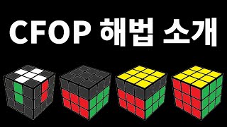 가장 유명한 고급 해법 CFOP 해법 소개 [upl. by Inaej]