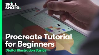 Procreate Tutorial  Digital Illustration Basics [upl. by Cia]