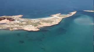 Northwestern Islands of Australia near Karratha and Barrow Island via Helicopter [upl. by Yenittirb]